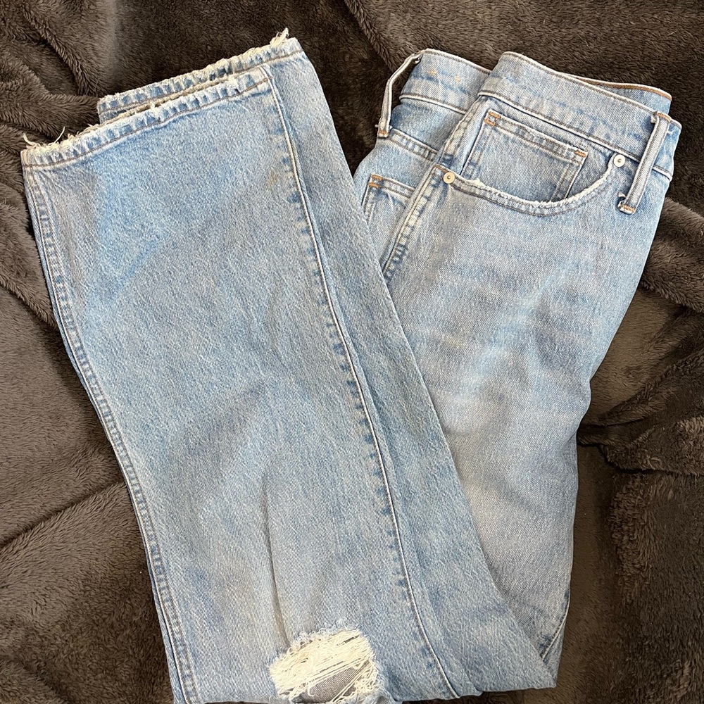 Madewell High Rise Bootcut Jeans